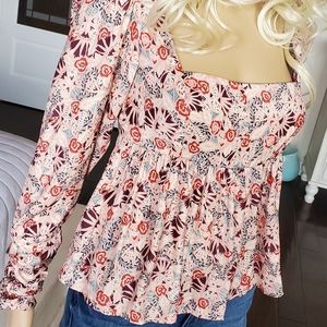 FREE PEOPLE BLOUSE SZ Xsm NWT